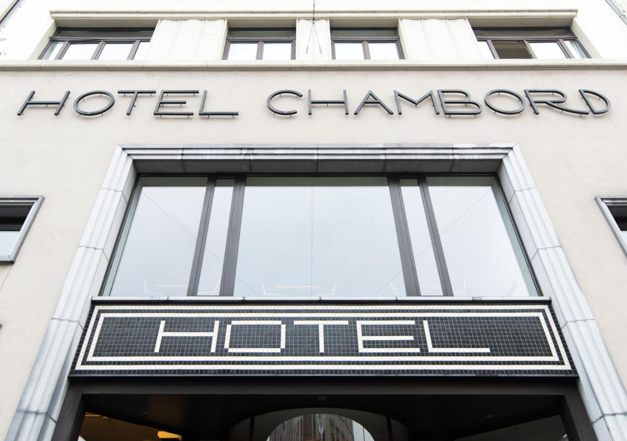 Hotel Chambord Brüsszel Kültér fotó